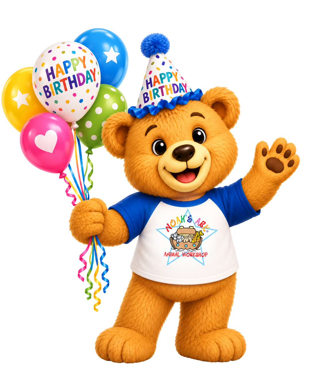 Birthday Bear Adventure mascot