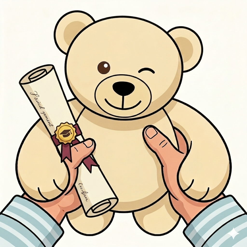 Birth certificate activity for naming a new stuffed animal