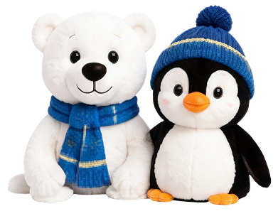 A Winter Wonderland plush friend