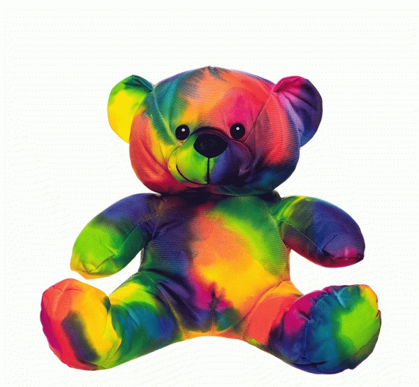 Tie-Dye Teddy Bear